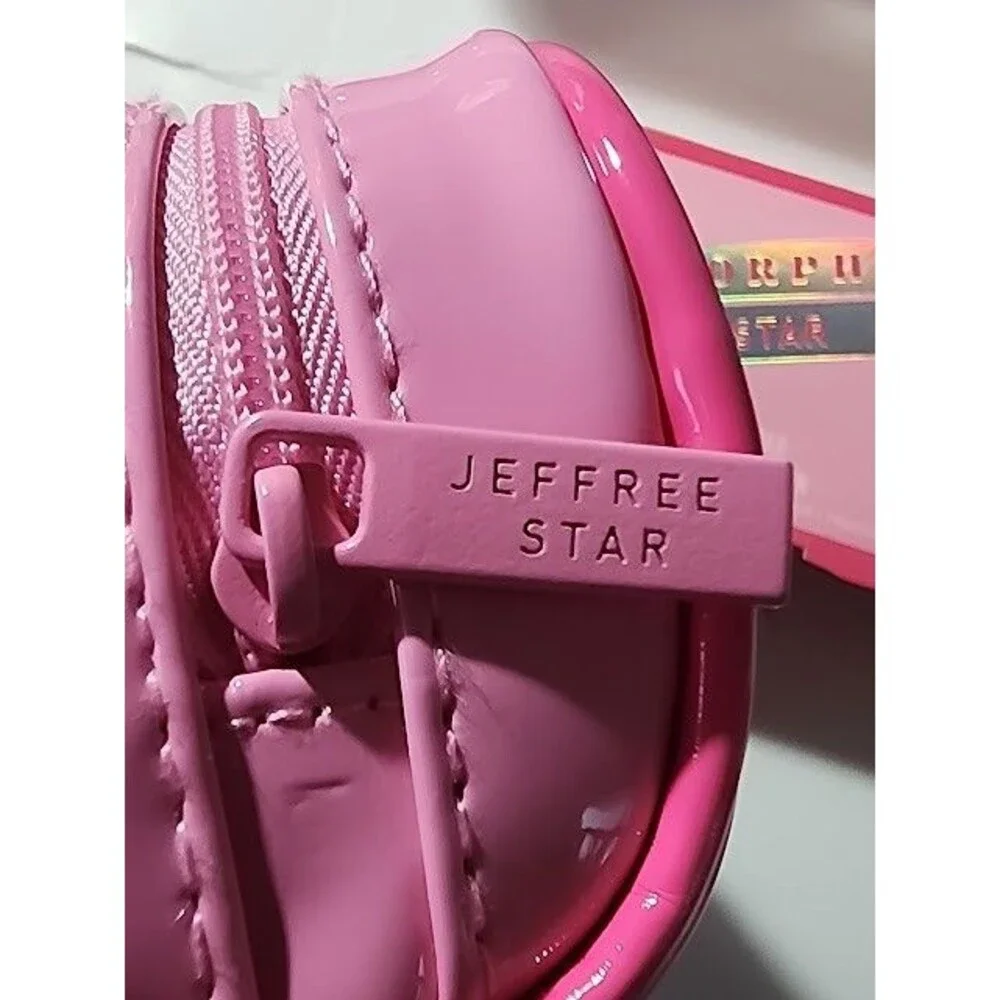 Morphe X Jeffree Star The Eye Brush Collection Case Set of 10 Pink Bag NIP Disc